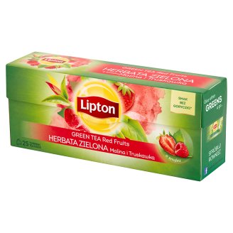 Lipton Herbata zielona malina i truskawka