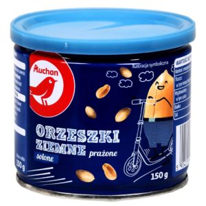 Auchan - Orzeszki ziemne solone