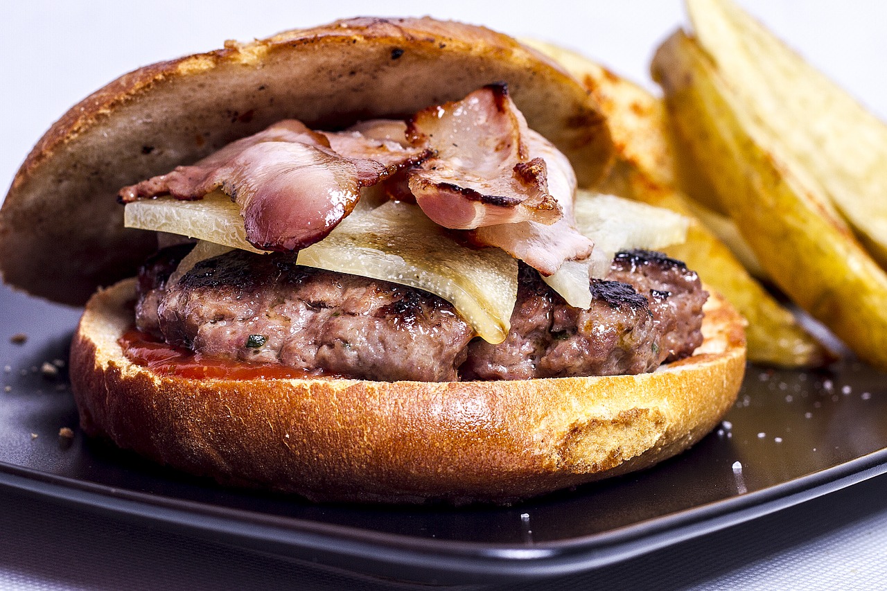 cheeseburger mięso