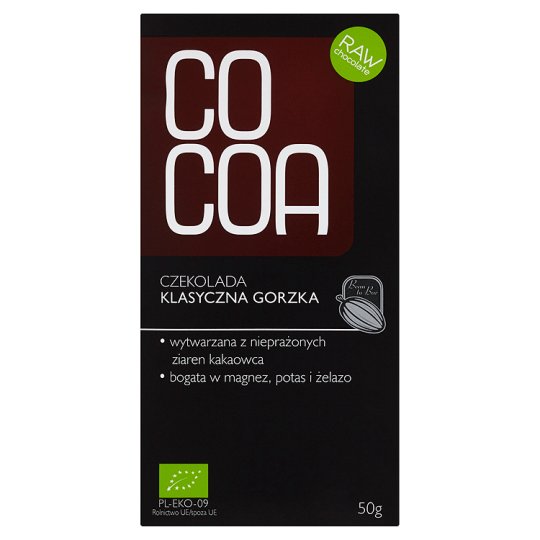 cocoa czekolada gorzka